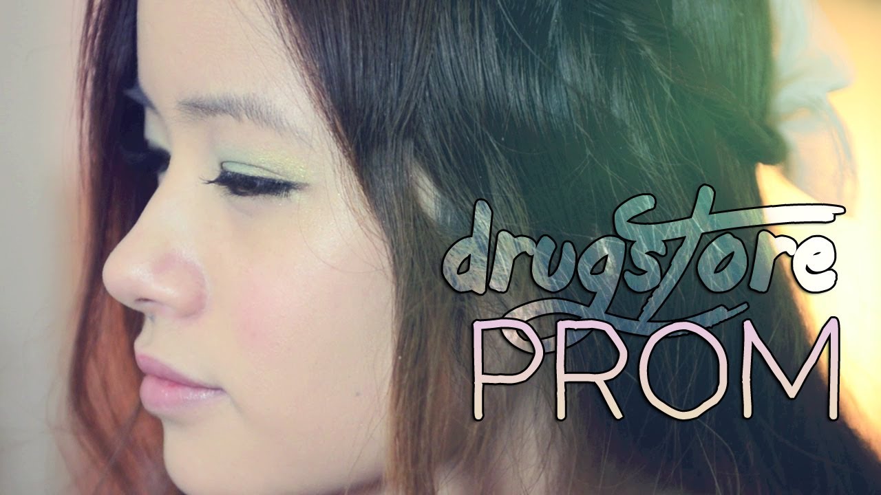 Drugstore PROM Makeup Tutorial ☆ プチプラコスメだけを作る プロム メイク