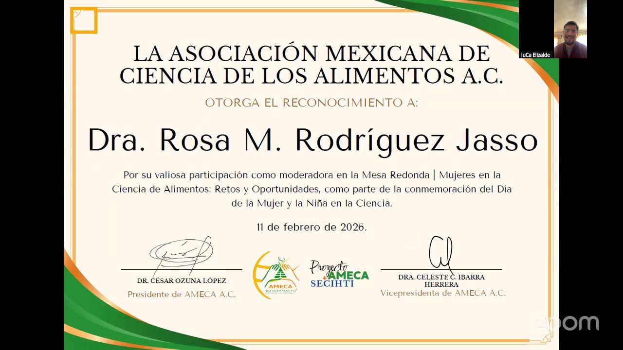 Mesa redonda – Mujeres en la Ciencia de Alimentos: Retos y Oportunidades_AMECA