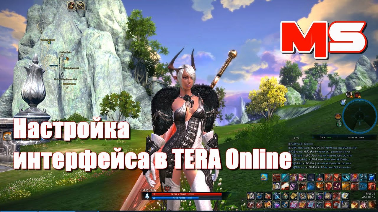 Настройка интерфейса TERA Online 