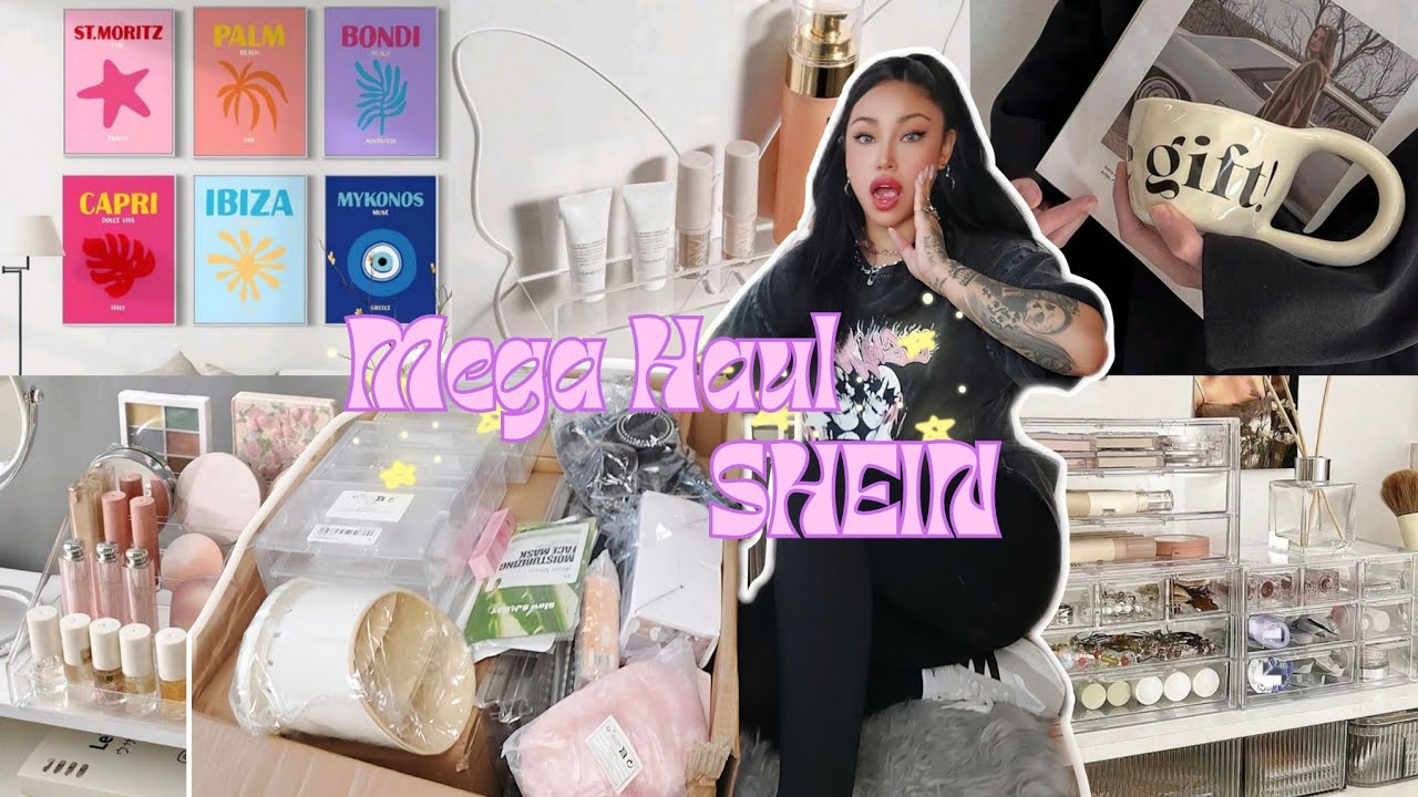 Mega Haul SHEIN😱2023✨️ #decoration #haul #shein #home
