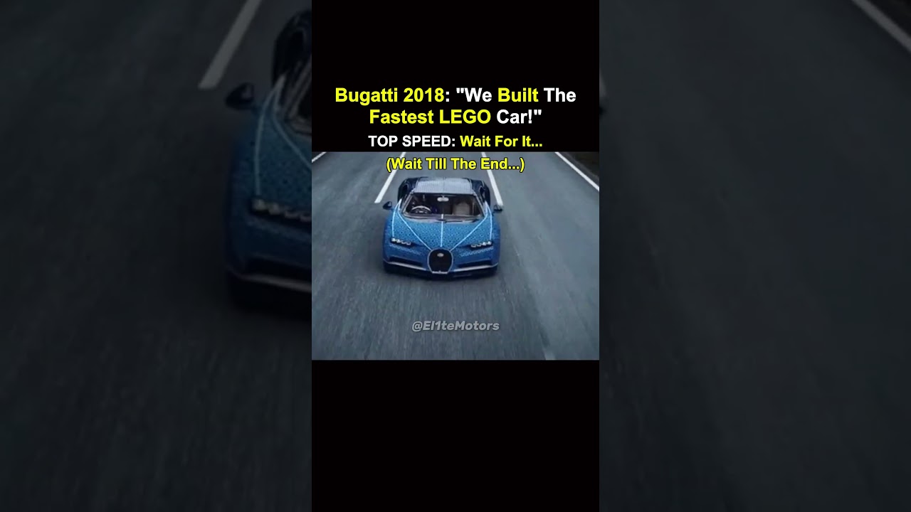Najszybszy samoch&oacute;d LEGO, jaki kiedykolwiek zbudowano? 😭🏎️
