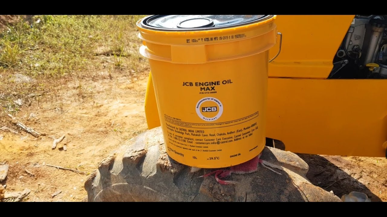 How to change Jcb engine oil