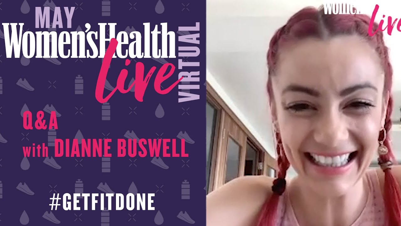 Dianne Buswell Talks Love, Joe Sugg & Staying Happy | Women's Health Virtual Q&A