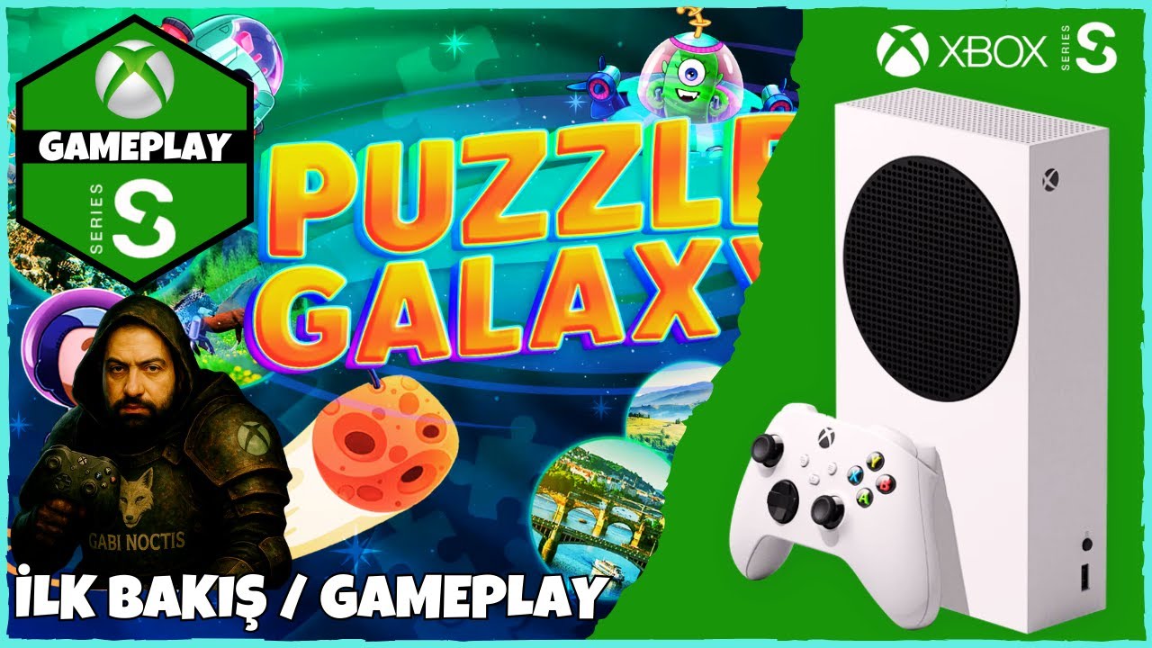 Xbox Series S | Puzzle Galaxy Xbox Edition Türkçe İlk Bakış / Gameplay #birbakıştadörtköşe