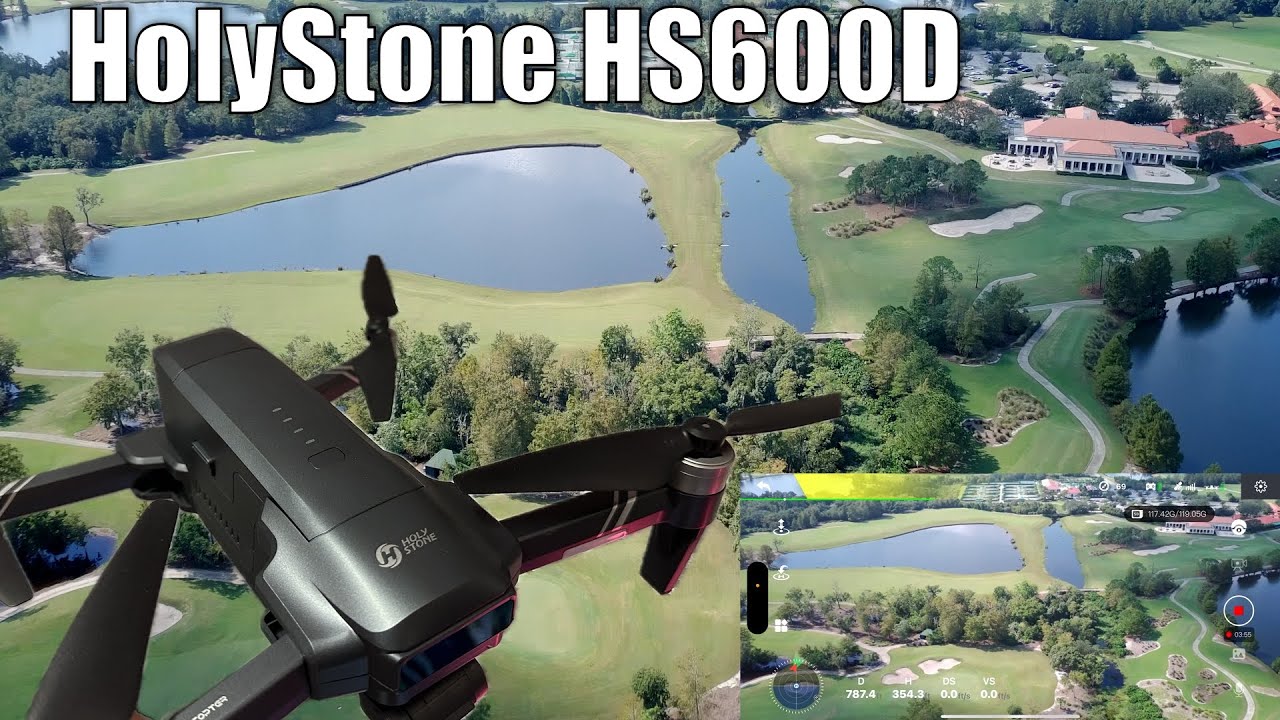 HolyStone has a New Drone! Meet The HS600D!/First flight and Unboxing