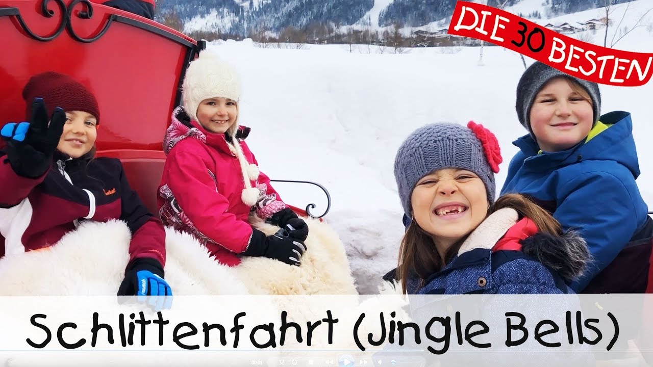 ⛄️ Schlittenfahrt (Jingle Bells) - Weihnachtslieder für Kinder || Kinderlieder