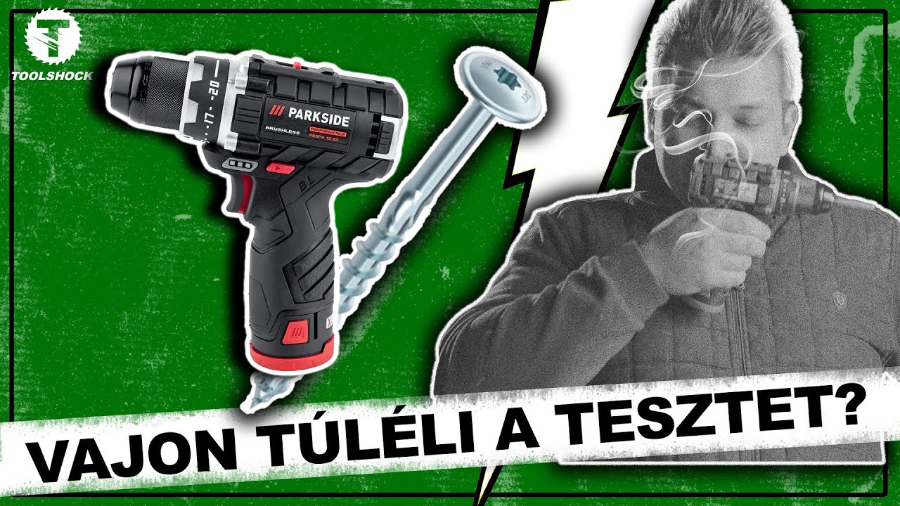 MIT KELL EZEN MEGLEPŐDNI? - Parkside PBSPA 12V B2 (vs Bosch 1200 Easydrill)