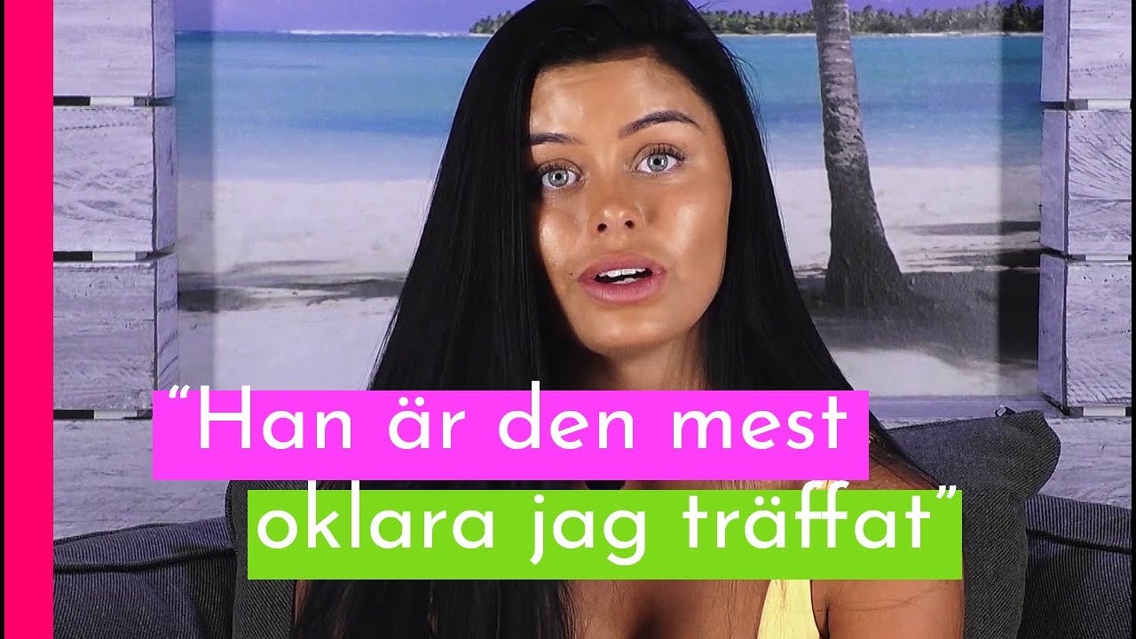 Sofie blir fortfarande inte klok på Mathias I Love Island Sverige 2018 (TV4 Play)