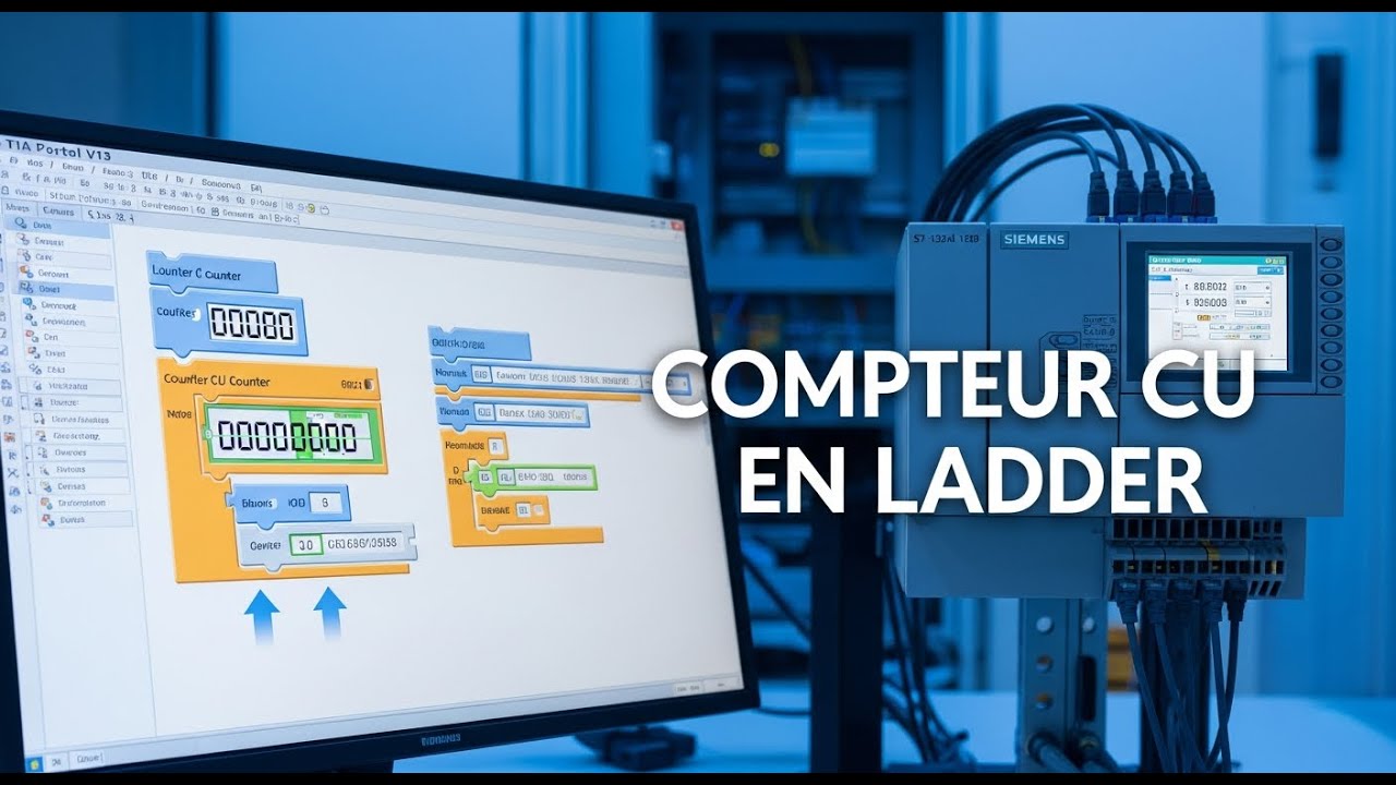 Programmation Compteur CU en Ladder sur TIA Portal
