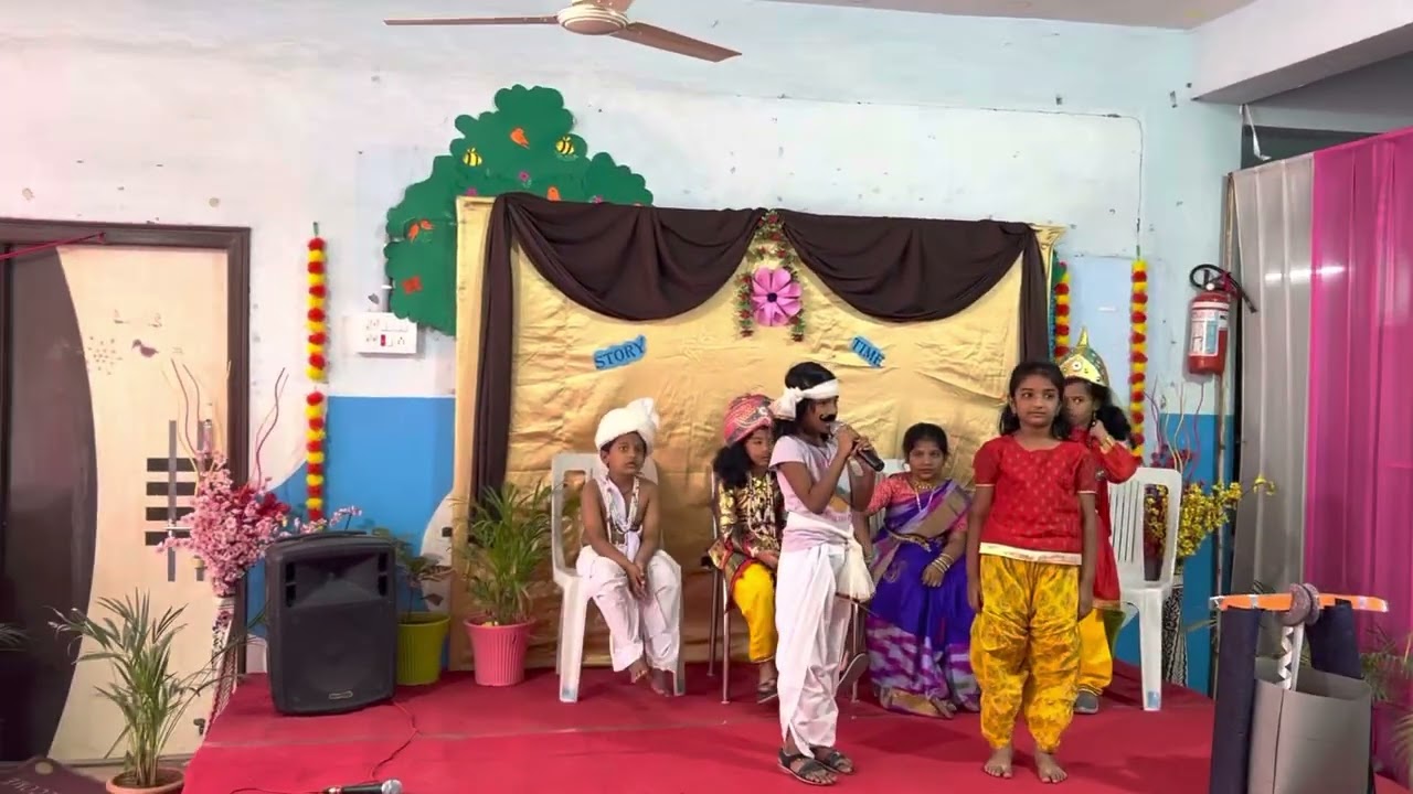 Tenali Ramakrishna Skit @School event