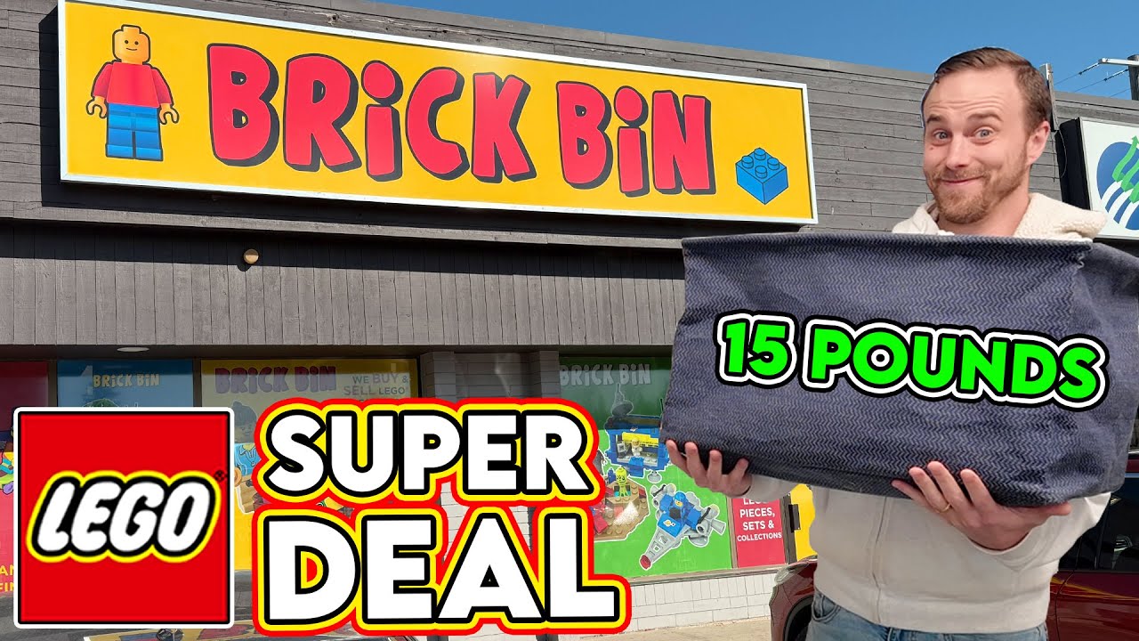 Покупаем LEGO на 15 фунтов и получаем СУПЕРПРЕДЛОЖЕНИЕ в BRICK BIN!