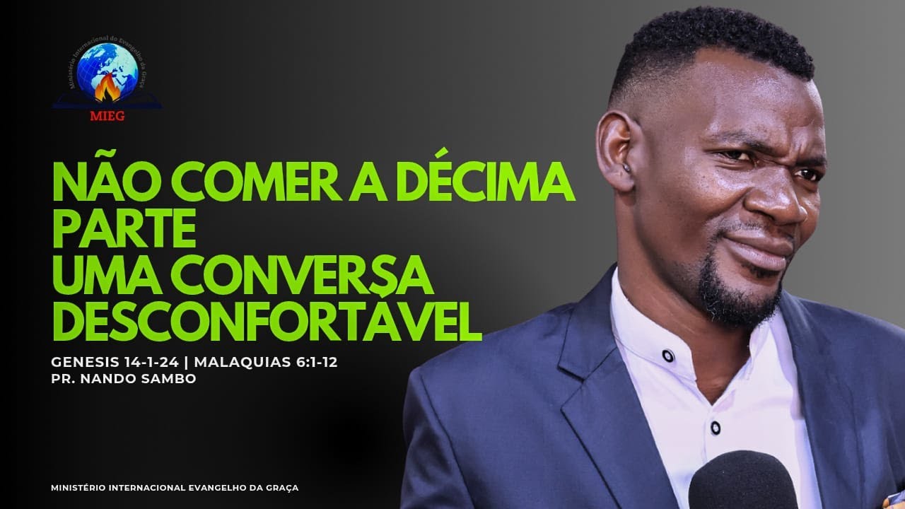Não Comer a Décima Parte-Uma Conversa Desconfortável