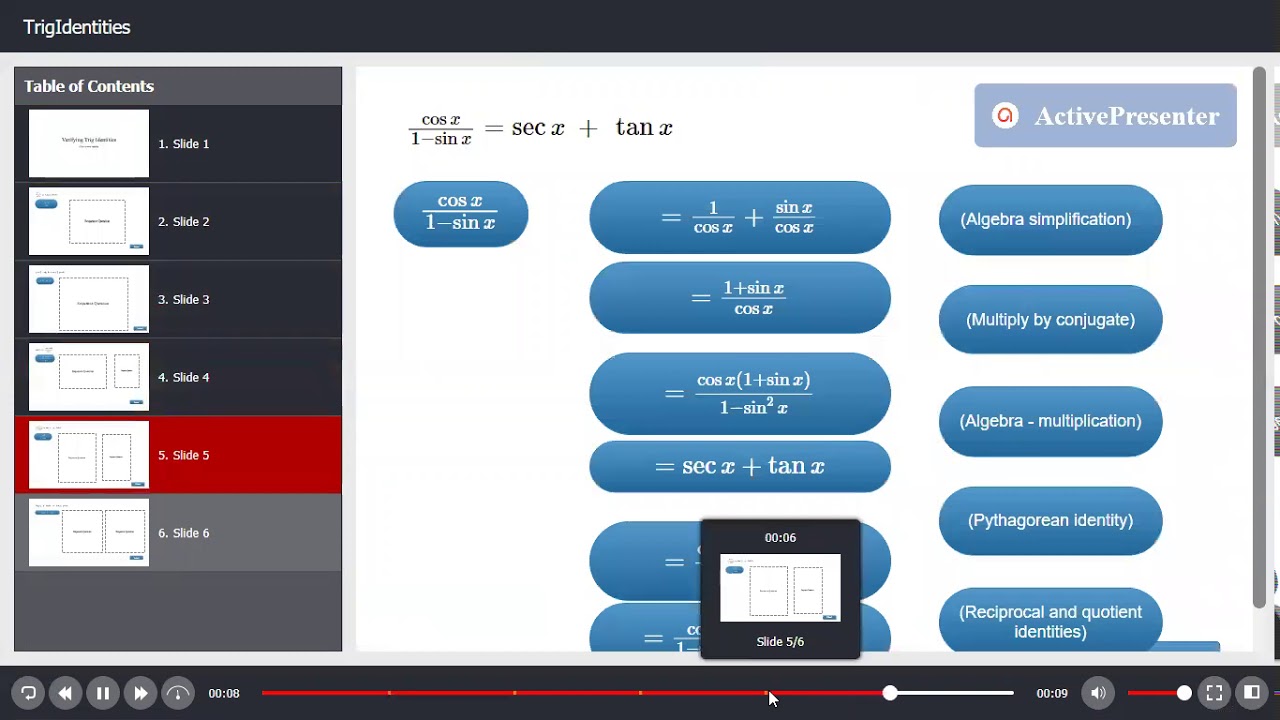 Tutorial for ActivePresenter