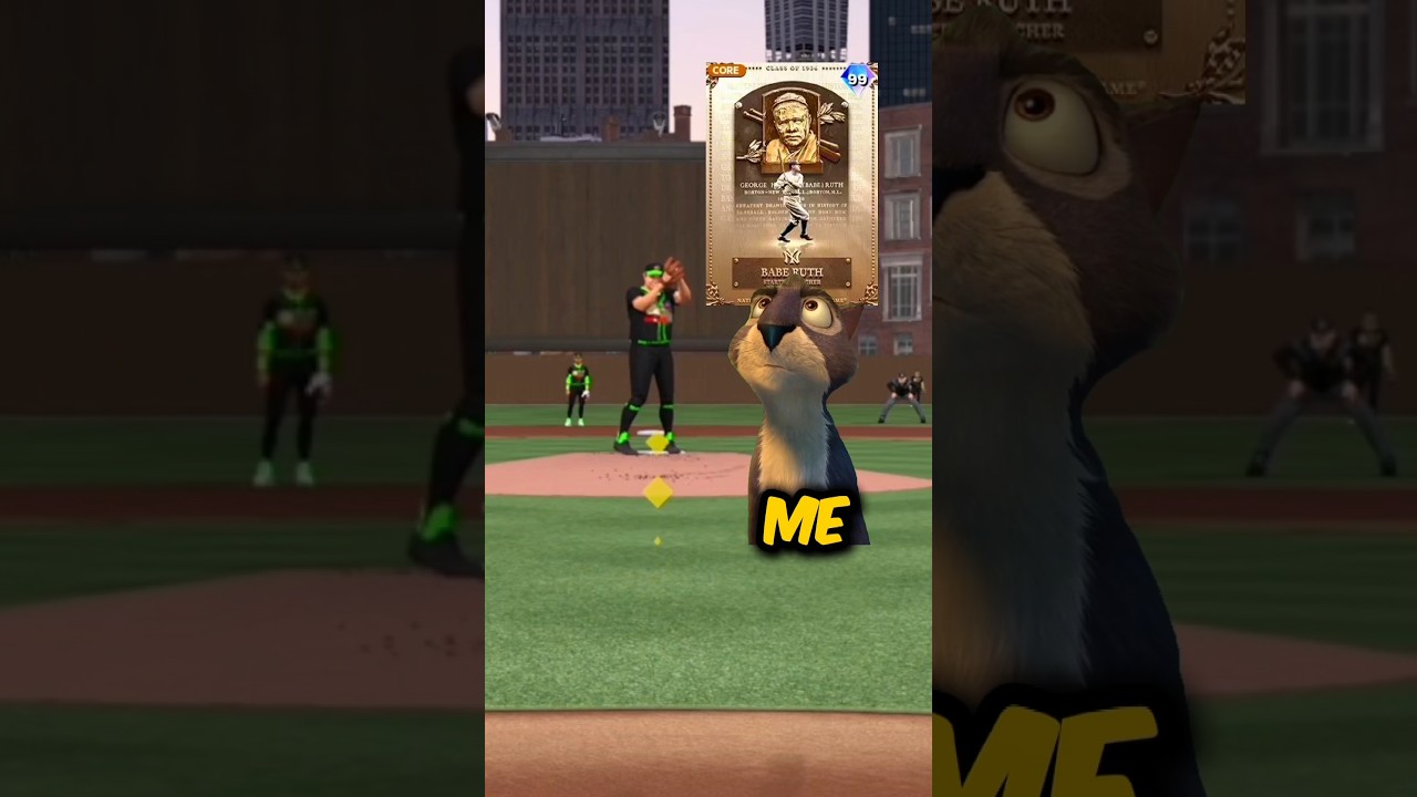 POV: You face BABE RUTH&hellip; #mlbtheshow24 #mlb #baseball #vnicetv #gaming