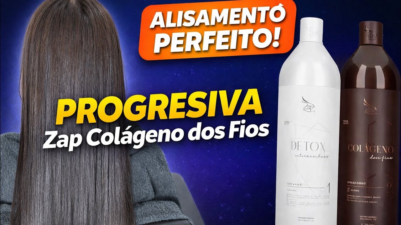 PROGRESSIVA ZAP COLÁGENO DOS FIOS É BOA? Resultado REAL no Salão!