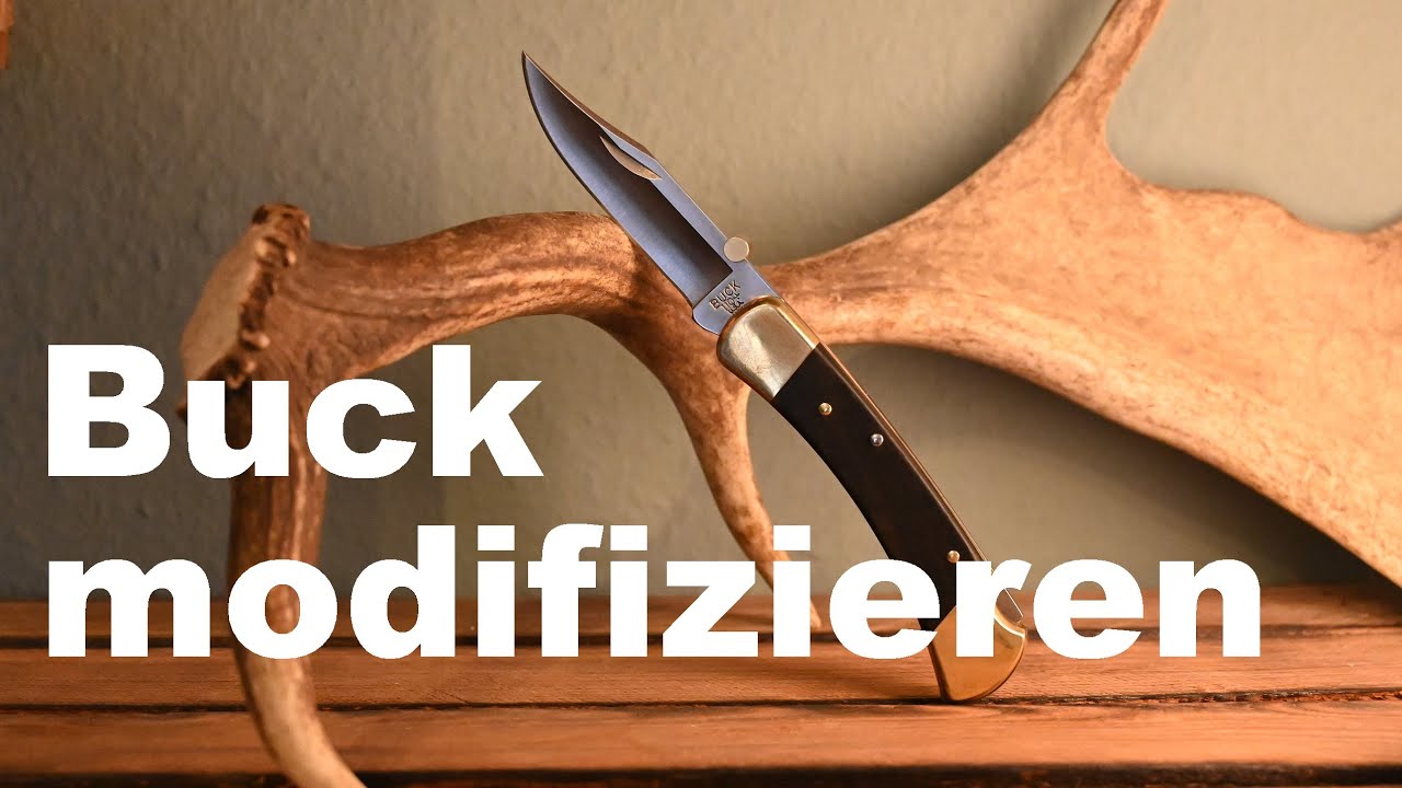 DAUMENPIN zum NACHRÜSTEN + GIVEAWAY (beendet!) | Buck 110 zum EINHANDÖFFNER | Thumb Stud, EDC