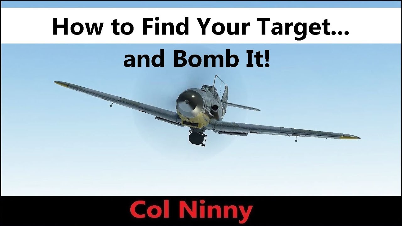 (22) IL-2 How to Bomb a target once you find it! IL-2 Great Battles