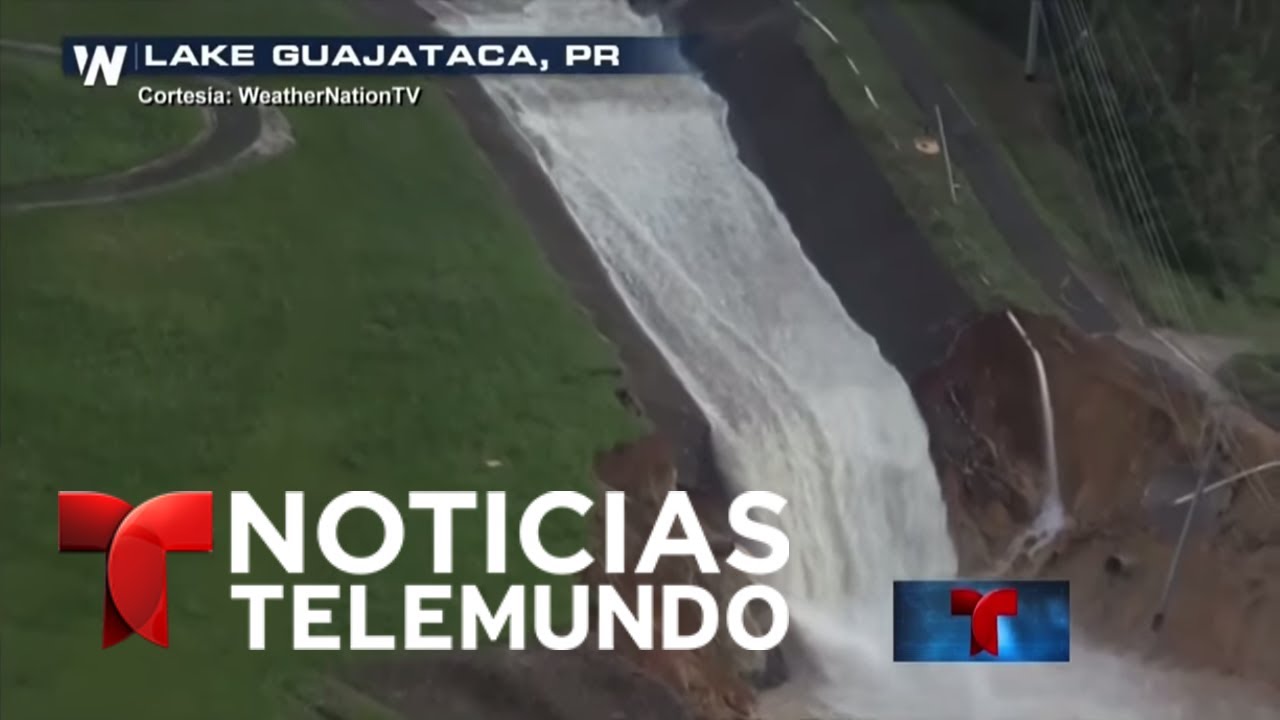 Alerta máxima ante posible colapso de represa en Puerto Rico | Noticiero | Noticias Telemundo