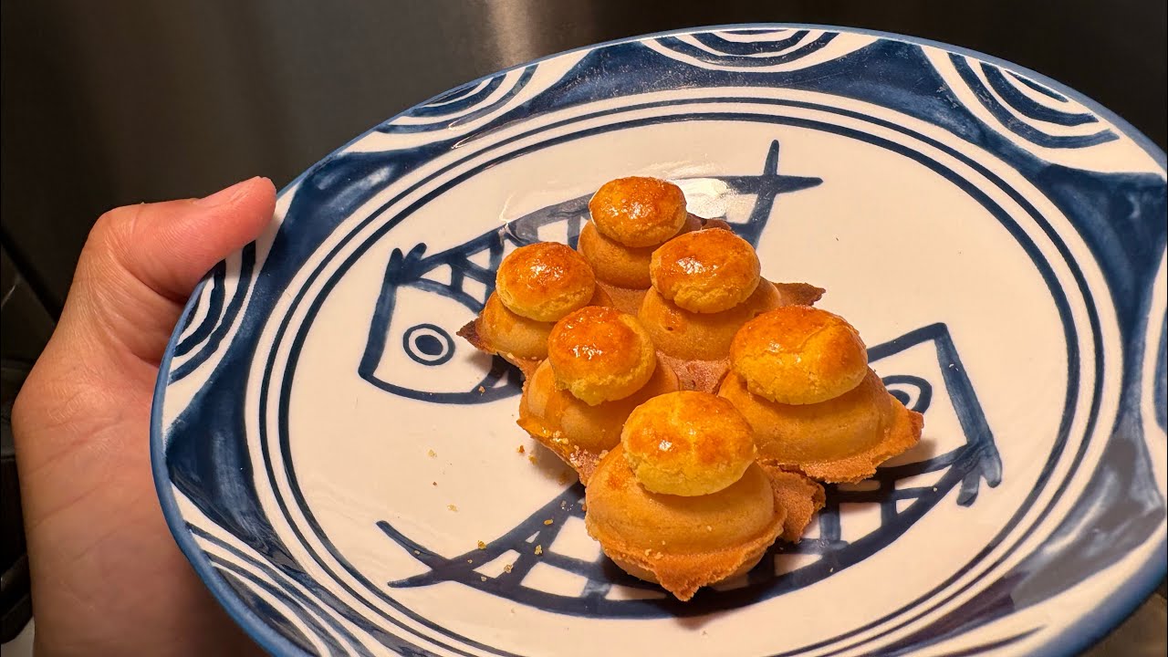 返焗菠蘿雞蛋仔￼
