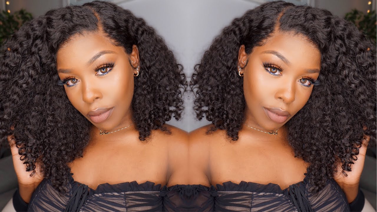 The Most Realistic Curly Wig EVER! Full Styling, Summer Curly Hair Care, Esha Waterproff? Myfirstwig