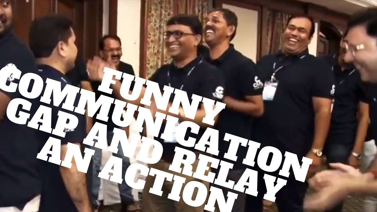 FUNNY CORPORATE COMMUNICATION GAP  ( GAMES ) - PASS A MESSAGE ( ACTION)