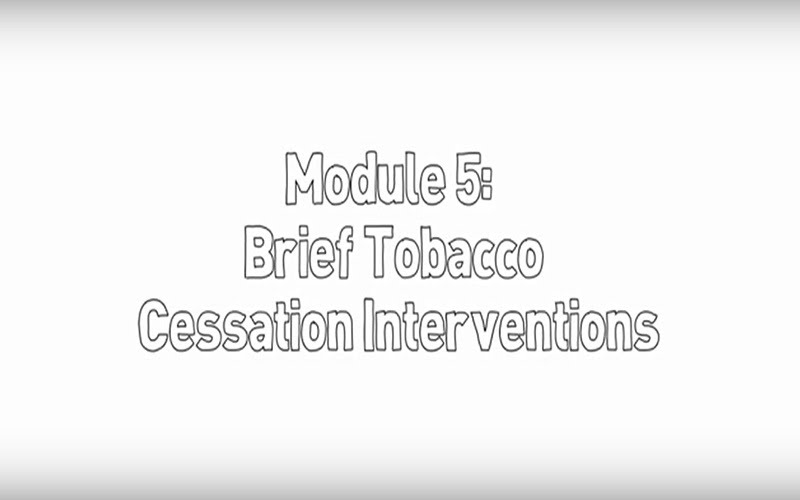 Brief Tobacco Cessation Interventions