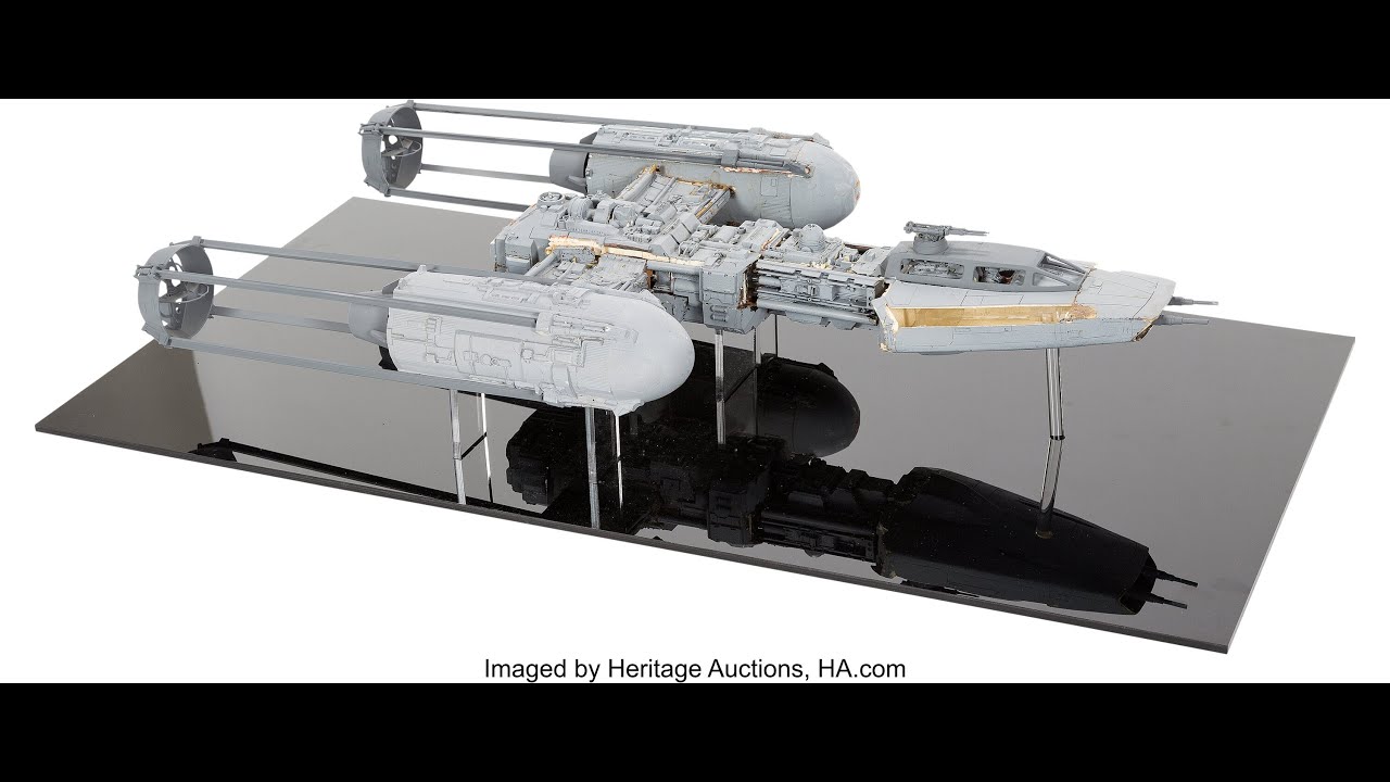 Up For Auction: Y-wing Number One | The Master Pattern used in Star Wars and Return of the Jedi