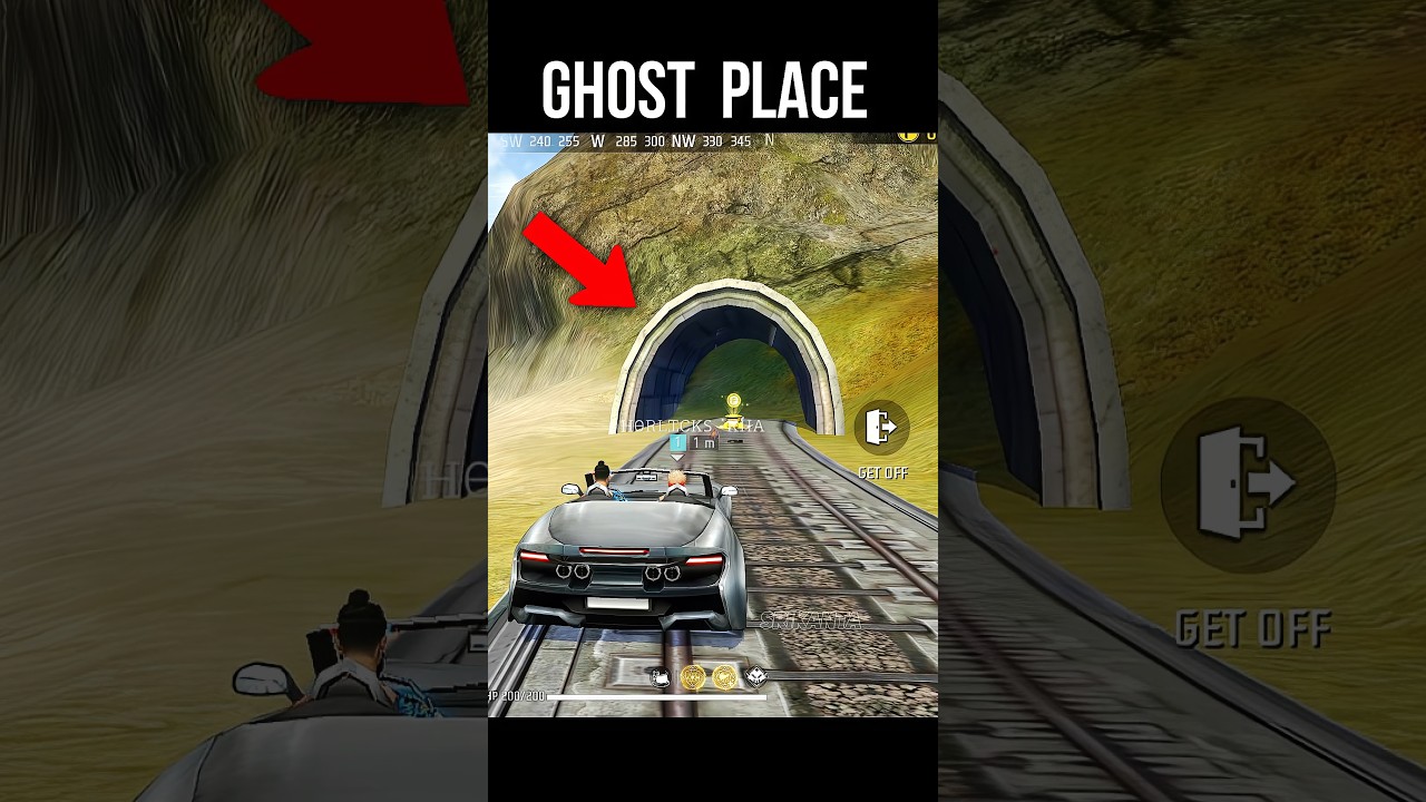 Mysterious Ghost Place 😱 Secret Free Fire Place | Don't Go Here ❌ #srikantaff