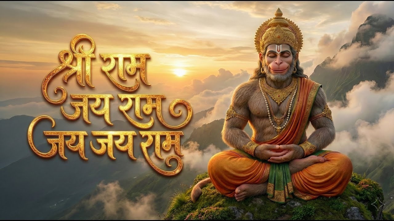 श्री राम जय राम जय जय राम | श्री राम धुन | मन को छू लेने वाला