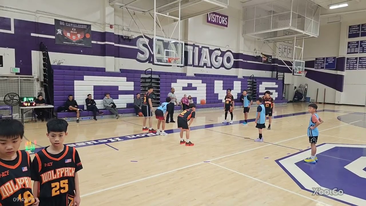 3Pt Wolfpacks vs PVD Titan Ballers - 1st Half on 2026 02 14