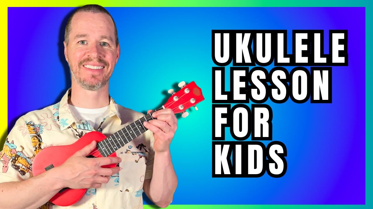 Ukulele Lesson for Kids - How to Strum #ukulele #strum