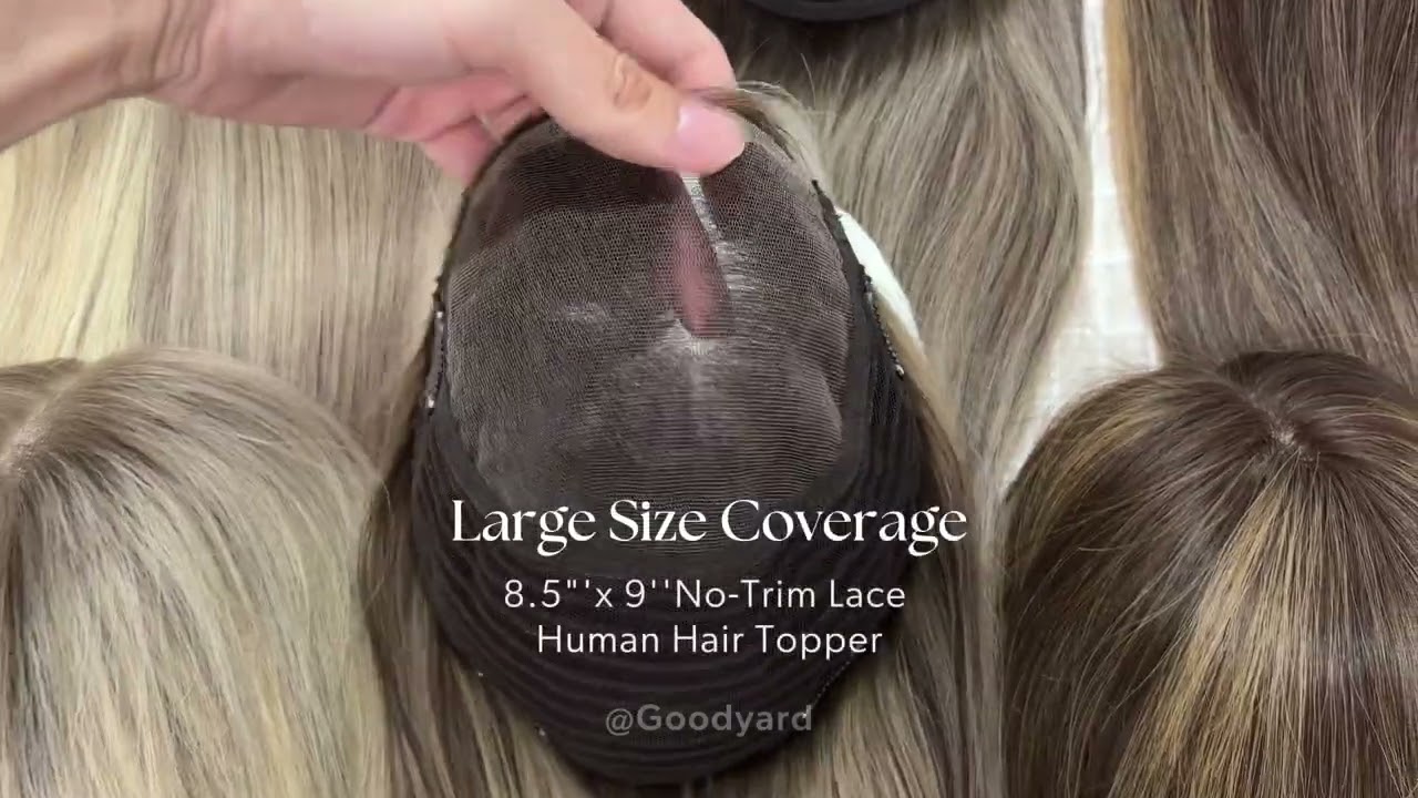 Goodyard No-Trim Lace Hair Topper