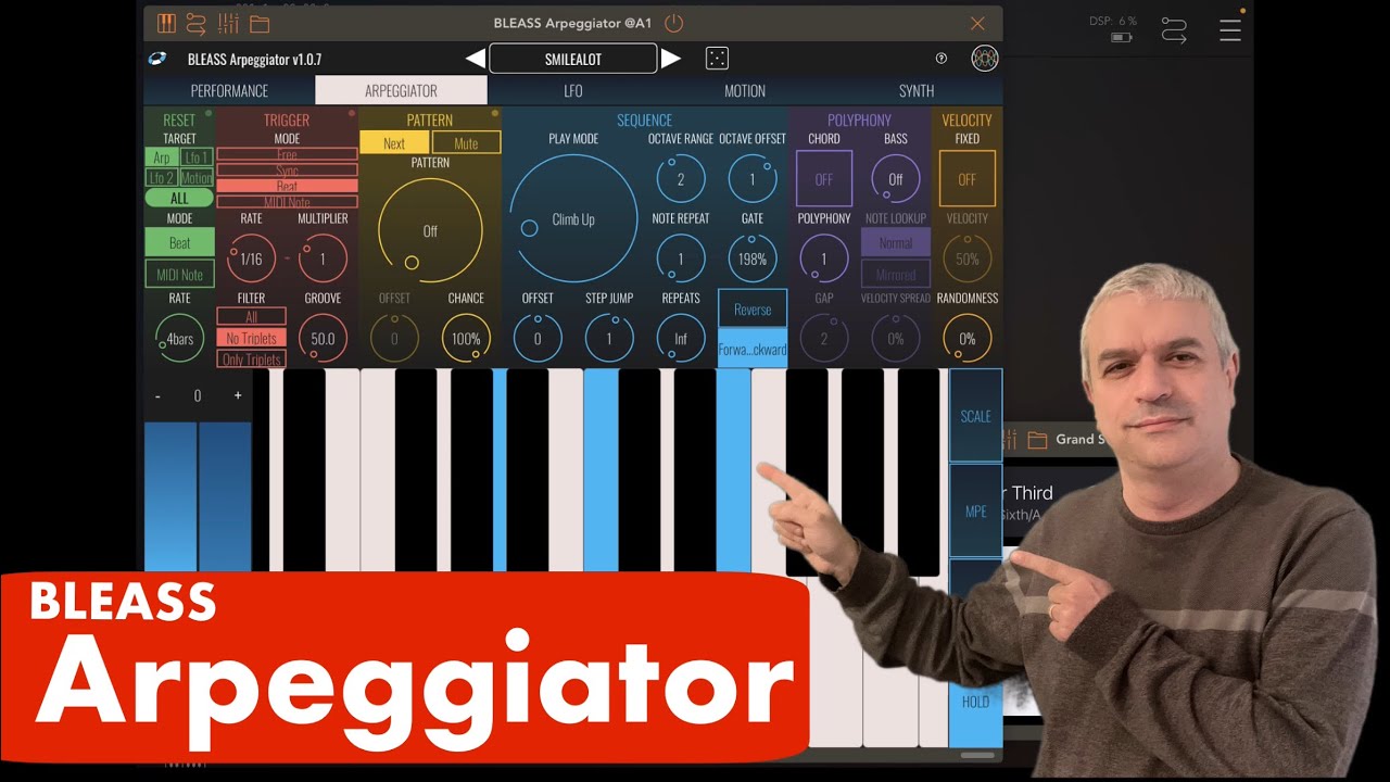 Bleass Arpeggiator - Tutorial / Demo: Getting Started