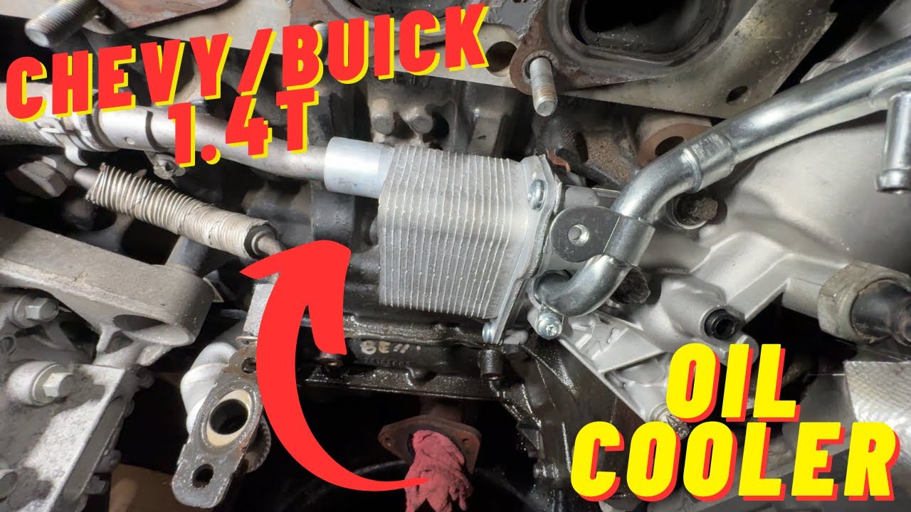 Chevy Cruze - Buick Encore 1.4T Oil Cooler Replacement - Oil leak Fix