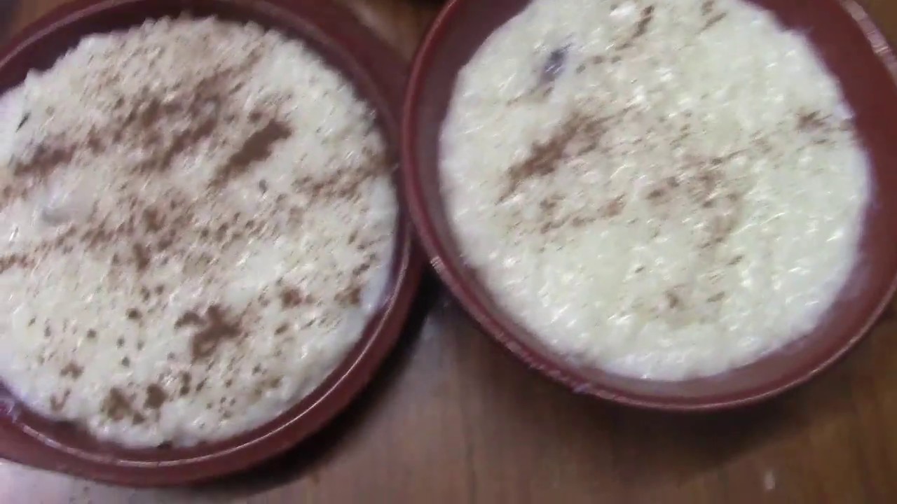 Arroz con leche al estilo makapeta.