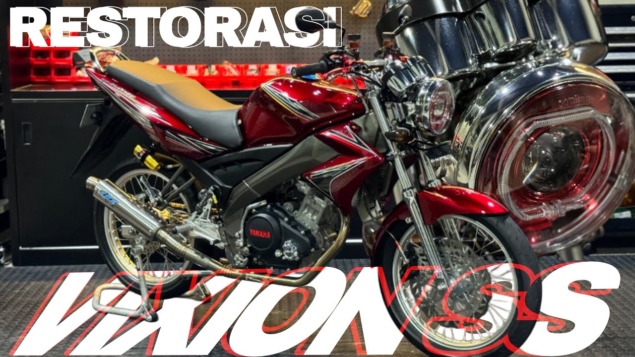 PENSIUN JAMET RESTORASI VIXION SS || BADAS GARAGE