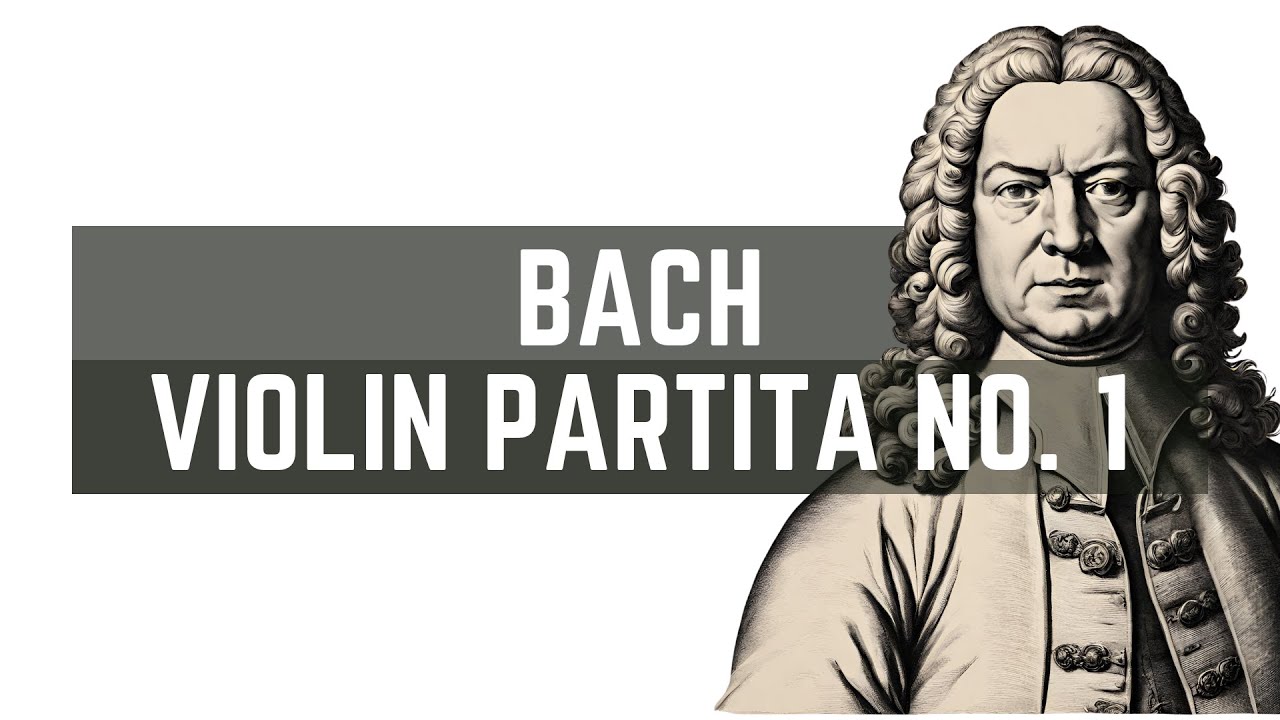 Energize Your Spirit: Bach's Invigorating Violin Partita No. 1, BWV 1002 (18-Minute Performance) 4K