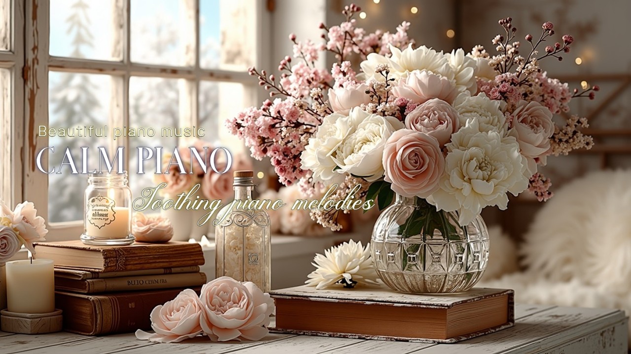 Красивая фортепианная музыка для релаксации и концентрации 🌸 Безмятежное фортепиано для учебы