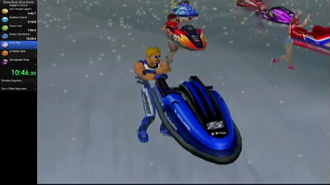 Wave Race Blue Storm: Expert Circuit (Nintendo's official Speedrun category with bad weather)