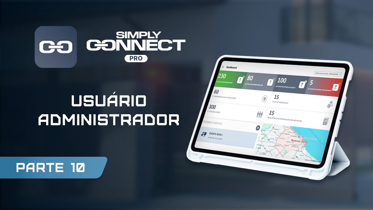 Usuário administrador | Simply Connect Pro - Parte 10/10