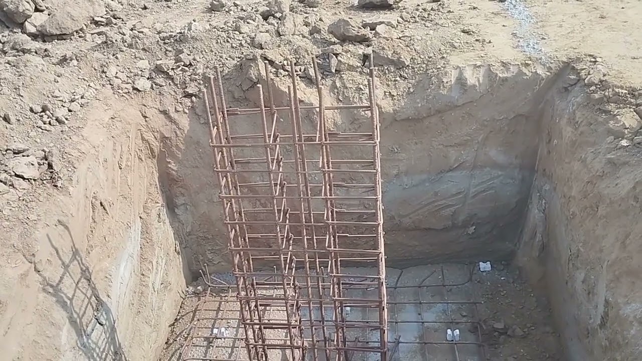peb Footing #civilengineering #earthwork #peb #industry #rcc #viral