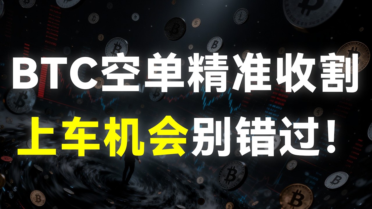 空单再度精准收割！BTC、ETH走势全在掌控之中！周末震荡是主力洗盘诱空，还是趋势转向预警？上车机会，别错过！#trading #ethereum #crypto #比特币  #bitcoin