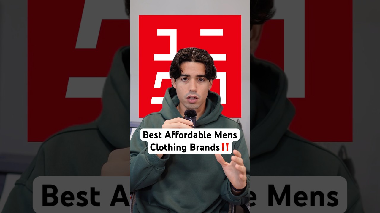 Best Affordable Mens Clothing Brands‼️