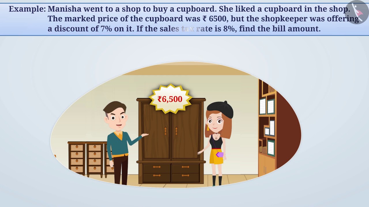 Discount and Tax | Part 2/3 | English | Class 8