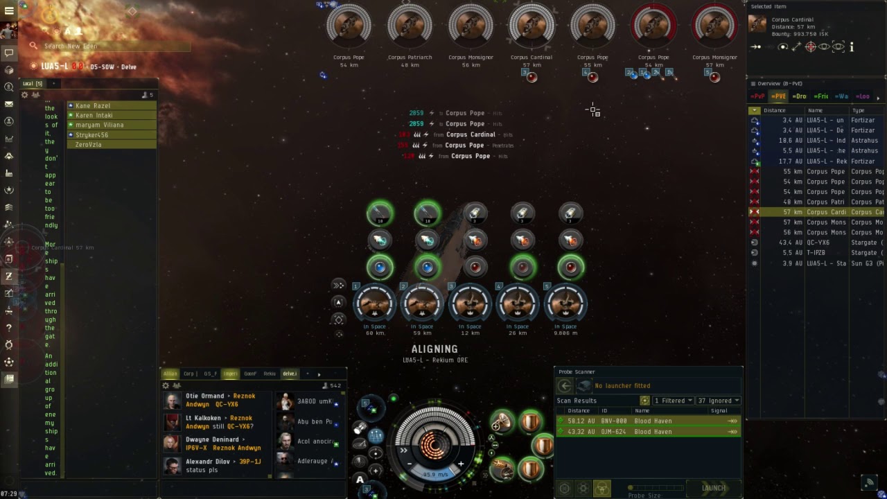 Eve Online Ratting Super Carrier