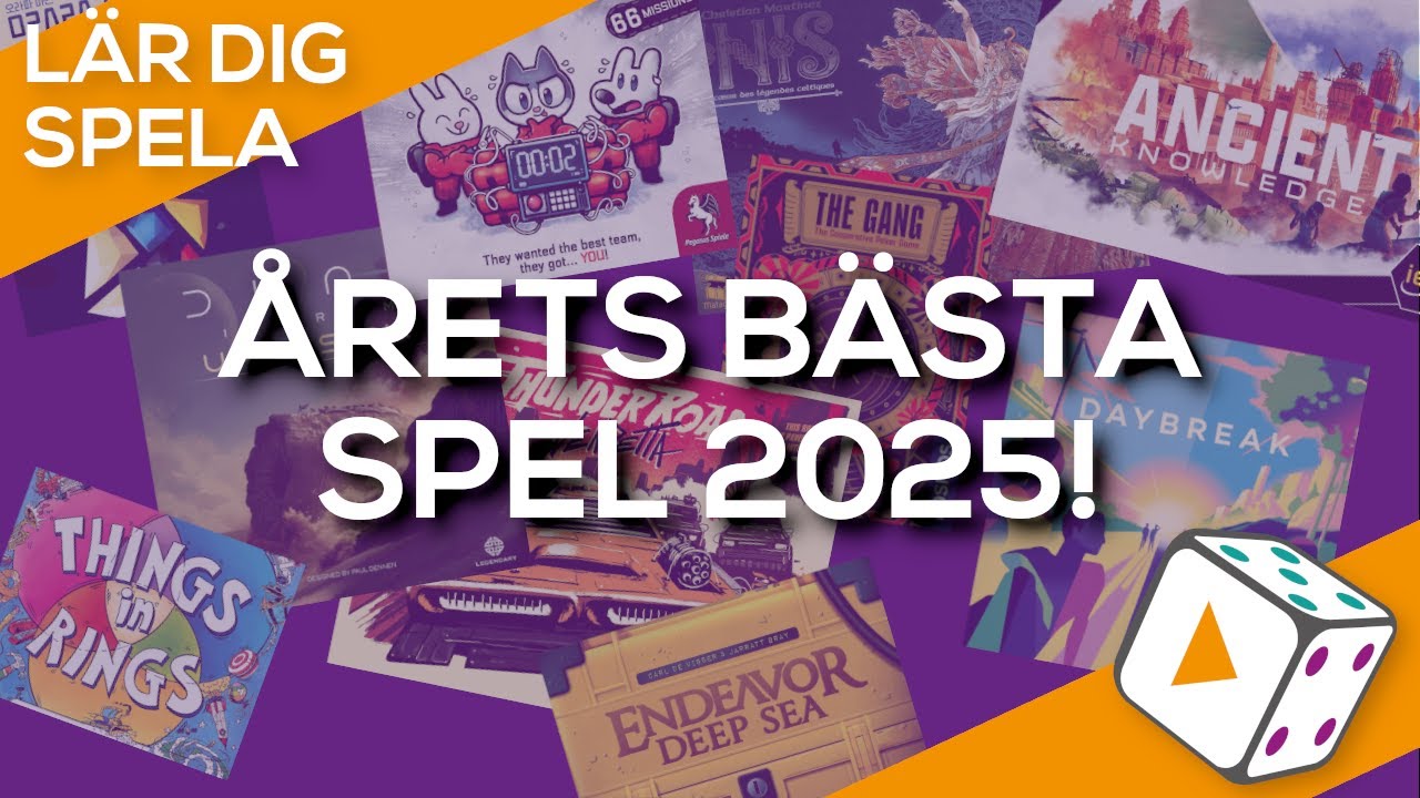 Årets bästa spel på Lär dig spela 2025!