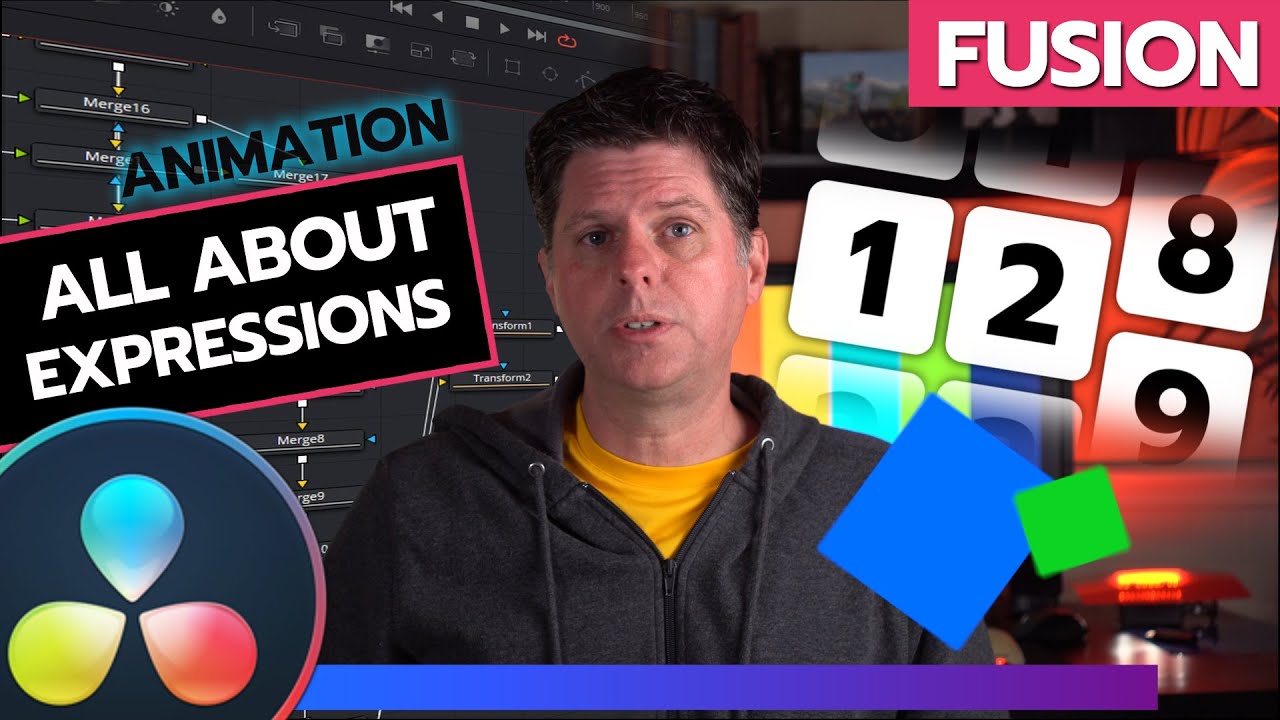ВСЕ О Выражениях ПЛЮС Учебное пособие по анимированным счётчикам / Davinci Resolve / Fusion