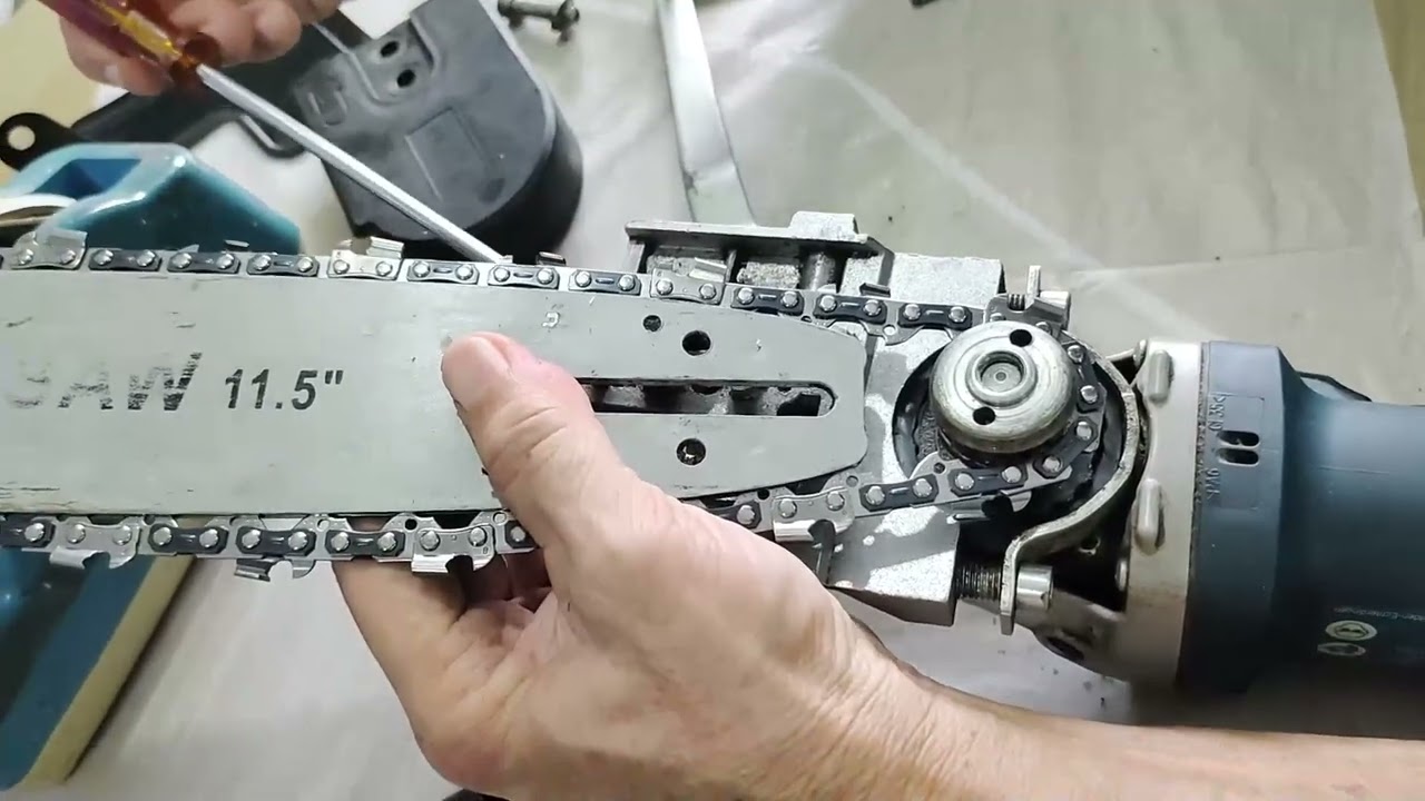 การประกอบเลื่อยโซ่ 11 5 นิ้ว chainsaw 11.5 incses assembly