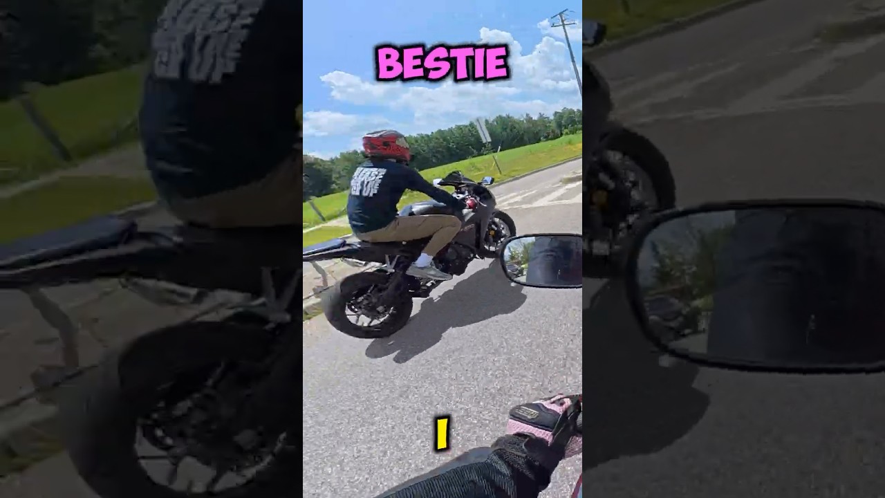 what are the chances 😂😂😂#motovlog #bikerchick  #bikergirl #relationshipgoals #bikelife