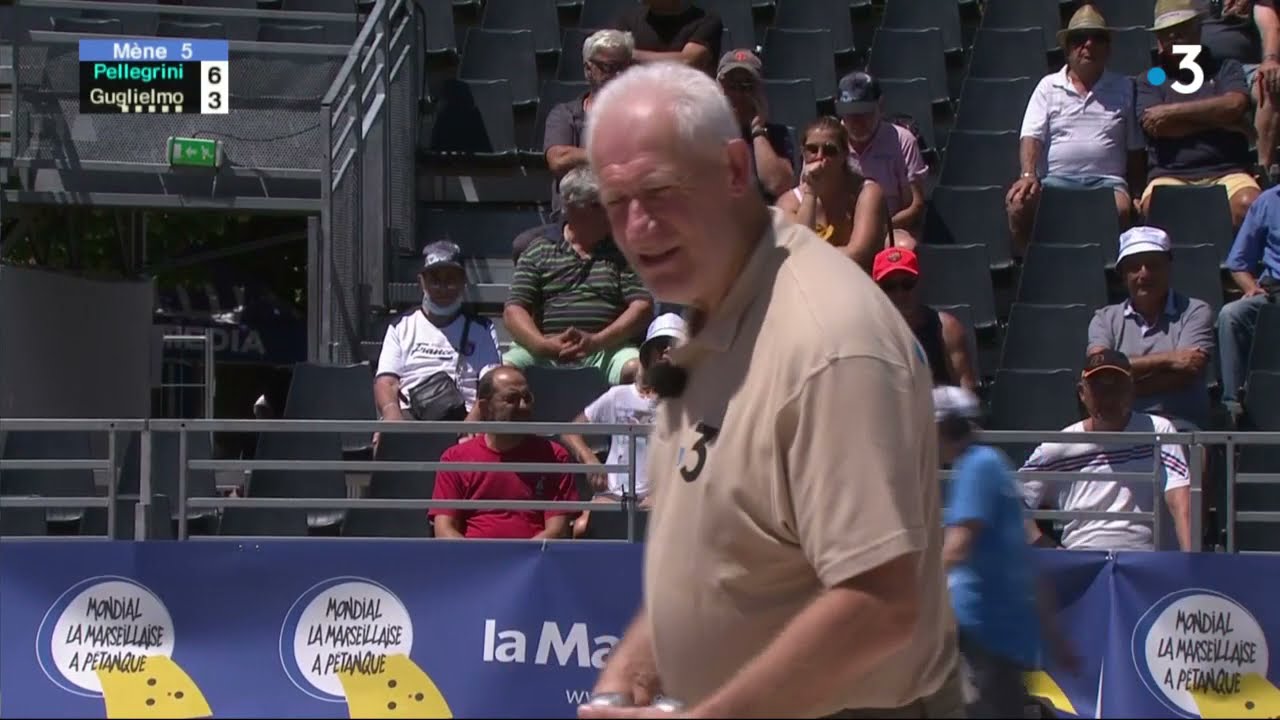 Mondial LA Marseillaise à pétanque : 5e tour Guglielmo contre Pellegrini, le résumé